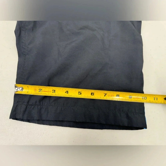 Nike The Athletic Dept. Women's size L Cropped Track Pants Mesh Lined Black - Picture 9 of 9